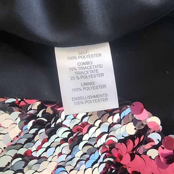 Tanya Taylor Becca Dress in Hot Pink sequins - Picture 14 of 16